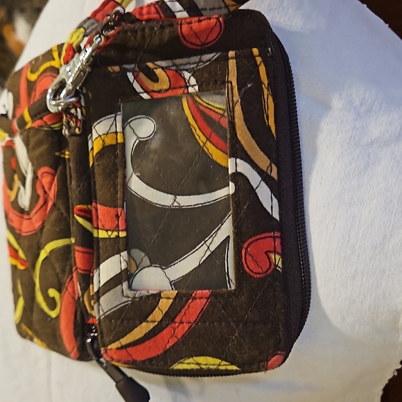 Vera Bradley Autumn Abstract Print Wristlet - Picture 7 of 7